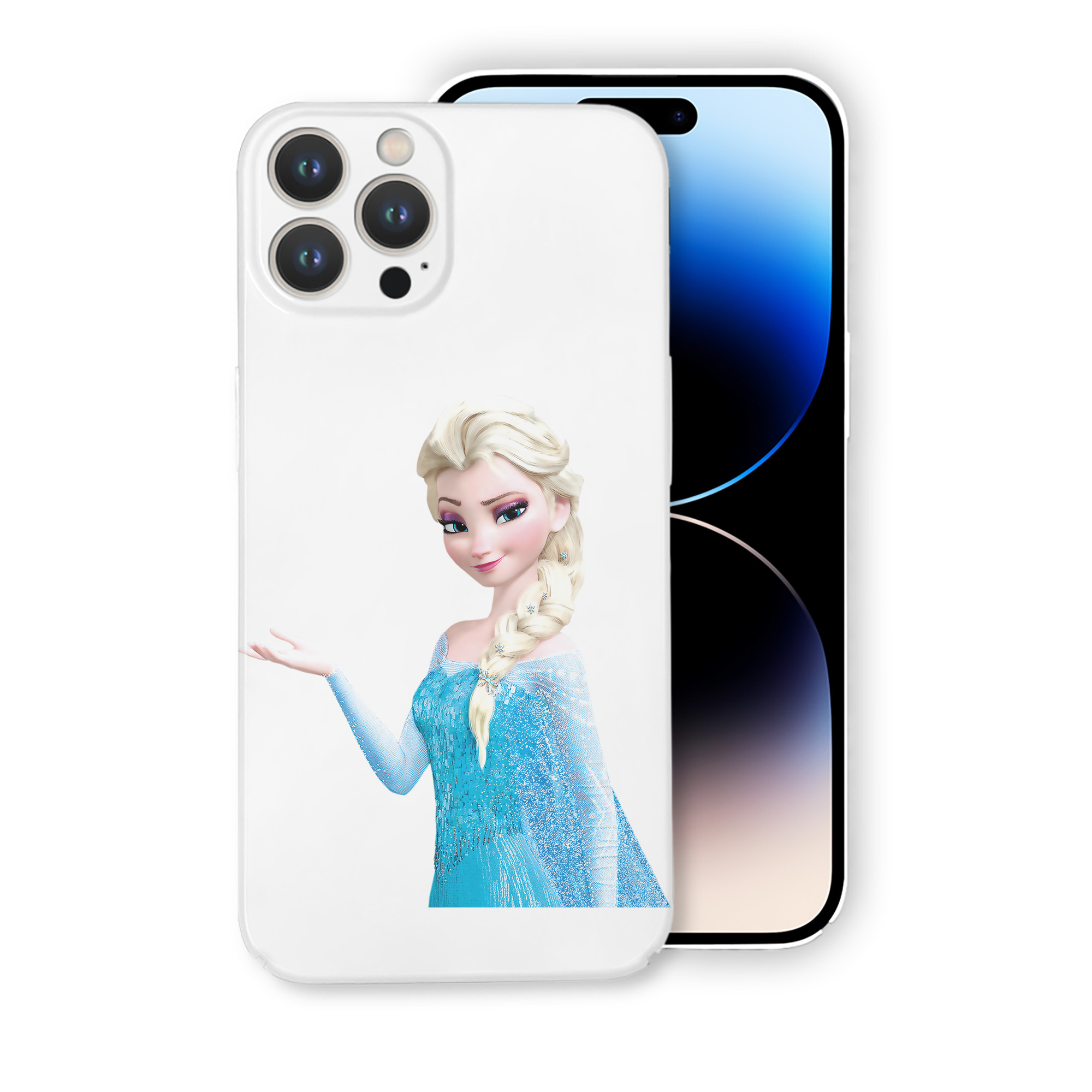 （画像用） アナと雪の女王 アンナ エルサ Frozen Anna Elsa 【iPhone 14シリーズ対応】ハードケース